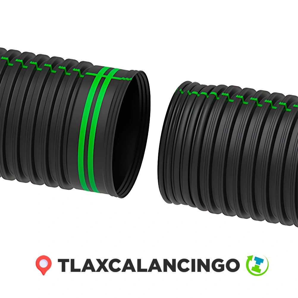 Tubo Corrugado para Drenaje Tlaxcalancingo